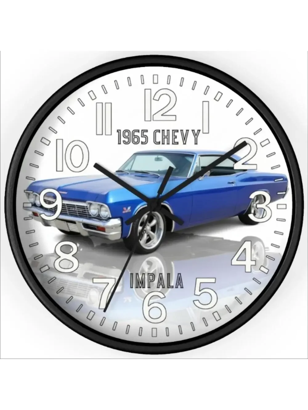 SS 1965 Impala Glow In The Dark Clock New!